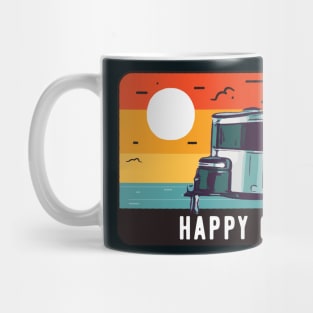 Happy Camper sunset Mug